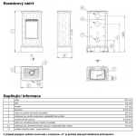 Kachlová kamna ABX Kaledonie exklusive, Perle